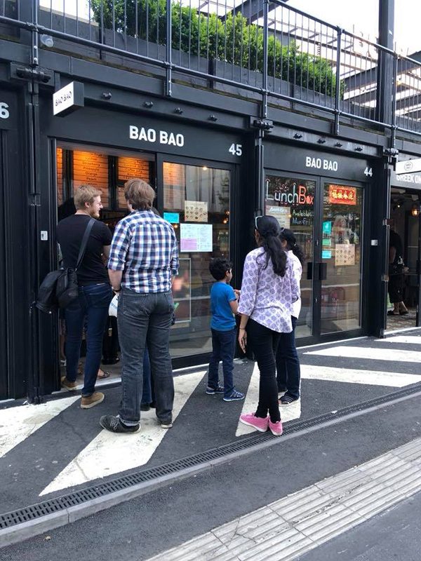 The BaoBao shopfront at Boxpark Croydon