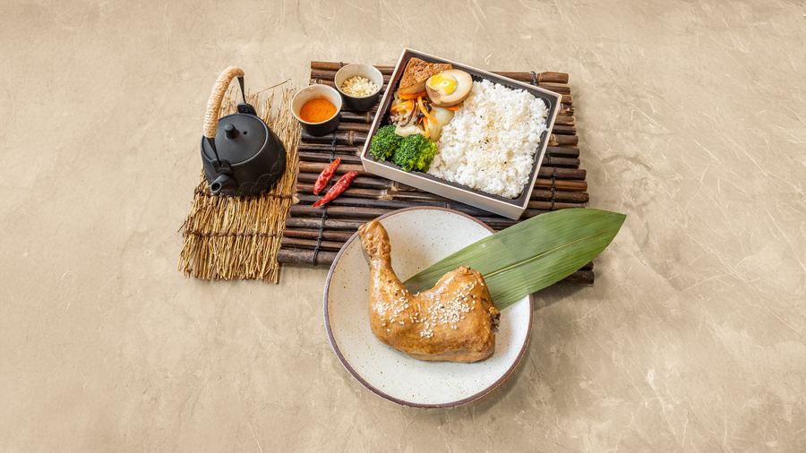 Railway Chicken Leg Bento