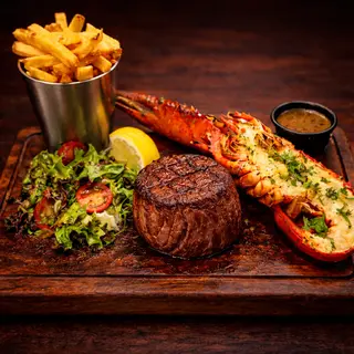 Fillet Steak with Half Lobster