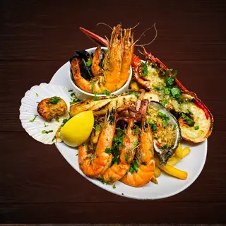 Seafood Grill for One with Half Lobster